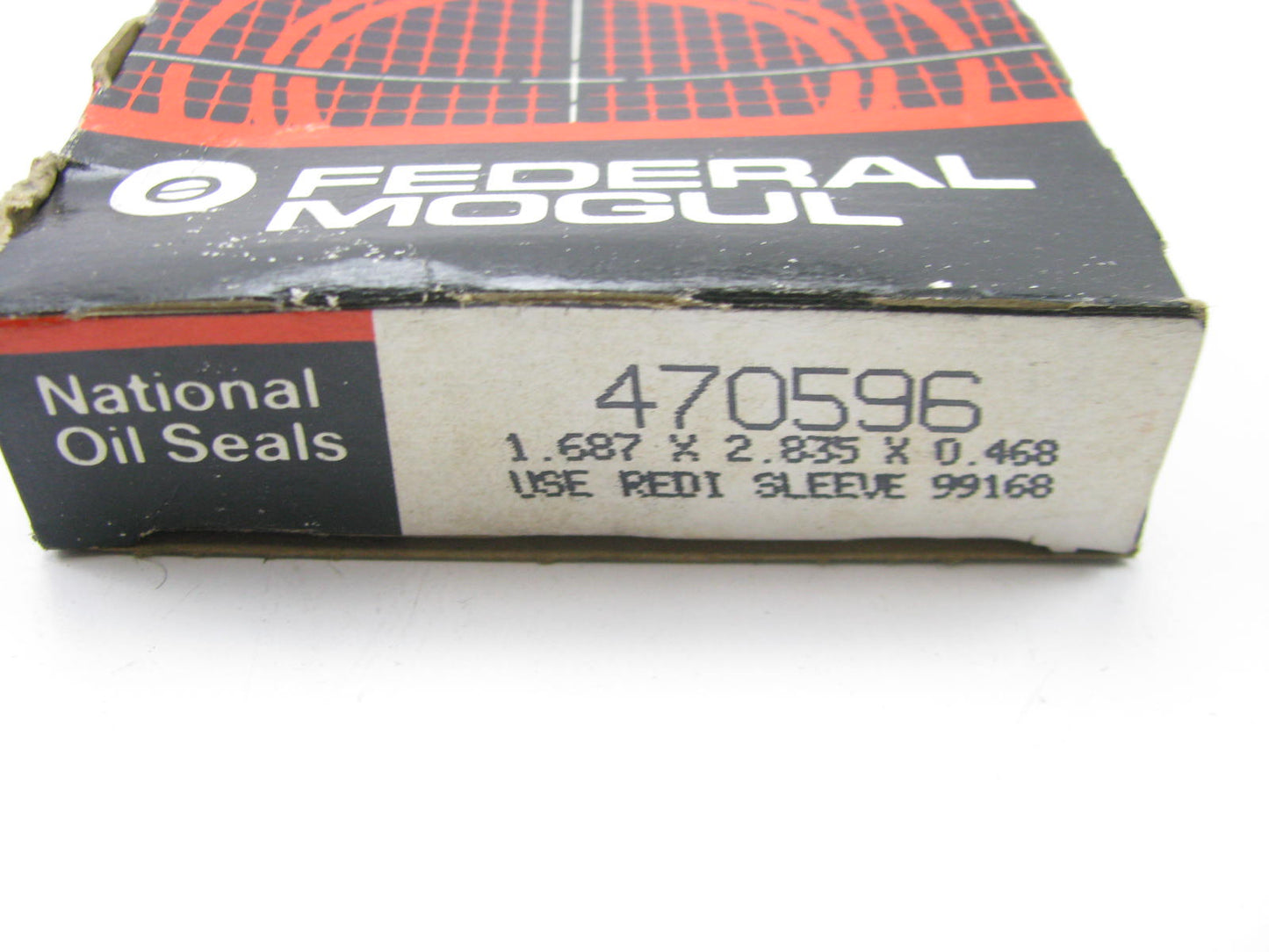 National 470596 Wheel Oil Seal - 1.687 X 2.835 X 0.468