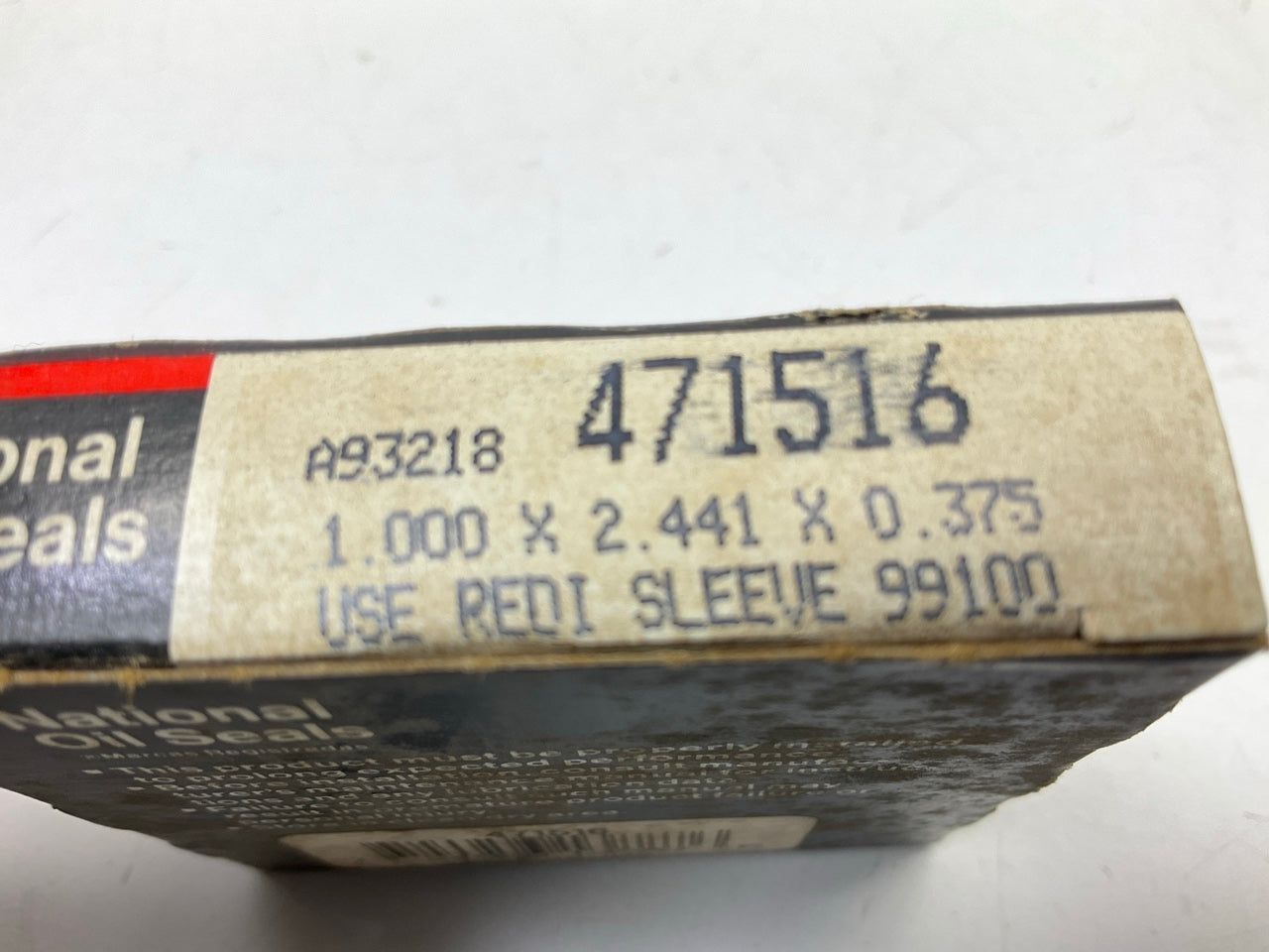 National 471516 Multi-Purpose Seal - 2.445'' OD X 1.000'' ID X 0.375'' Wide