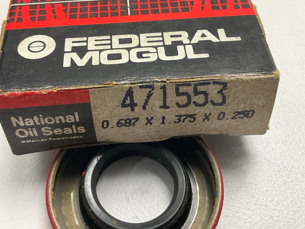 National 471553 Multi-Purpose Seal - 1.379'' OD X 0.687'' ID X 0.250'' Wide