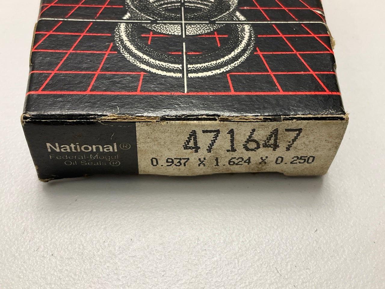 (2) National 471647 Multi-Purpose Seal - 1.628'' OD X 0.937'' ID X 0.250'' Wide