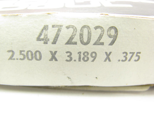 National 472029 Oil Seal - 3.189'' OD X 2.500'' ID X 0.375'' Wide