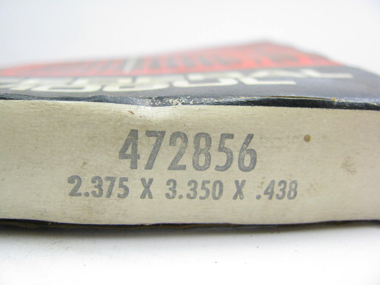 National 472856 Rear Inner Wheel Seal - 3.350'' OD X 2.375'' ID X 0.438'' Wide