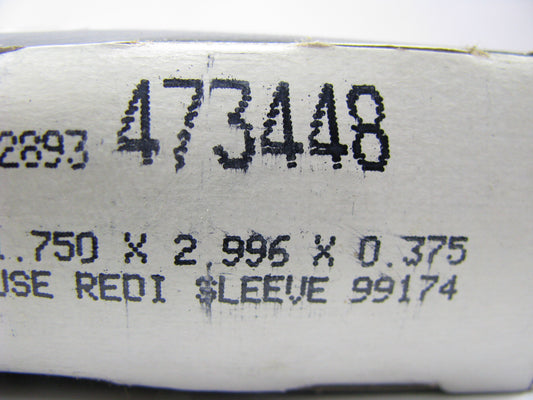 National 473448 Wheel Seal 3.001'' OD X 1.750'' ID X 0.375'' Wide