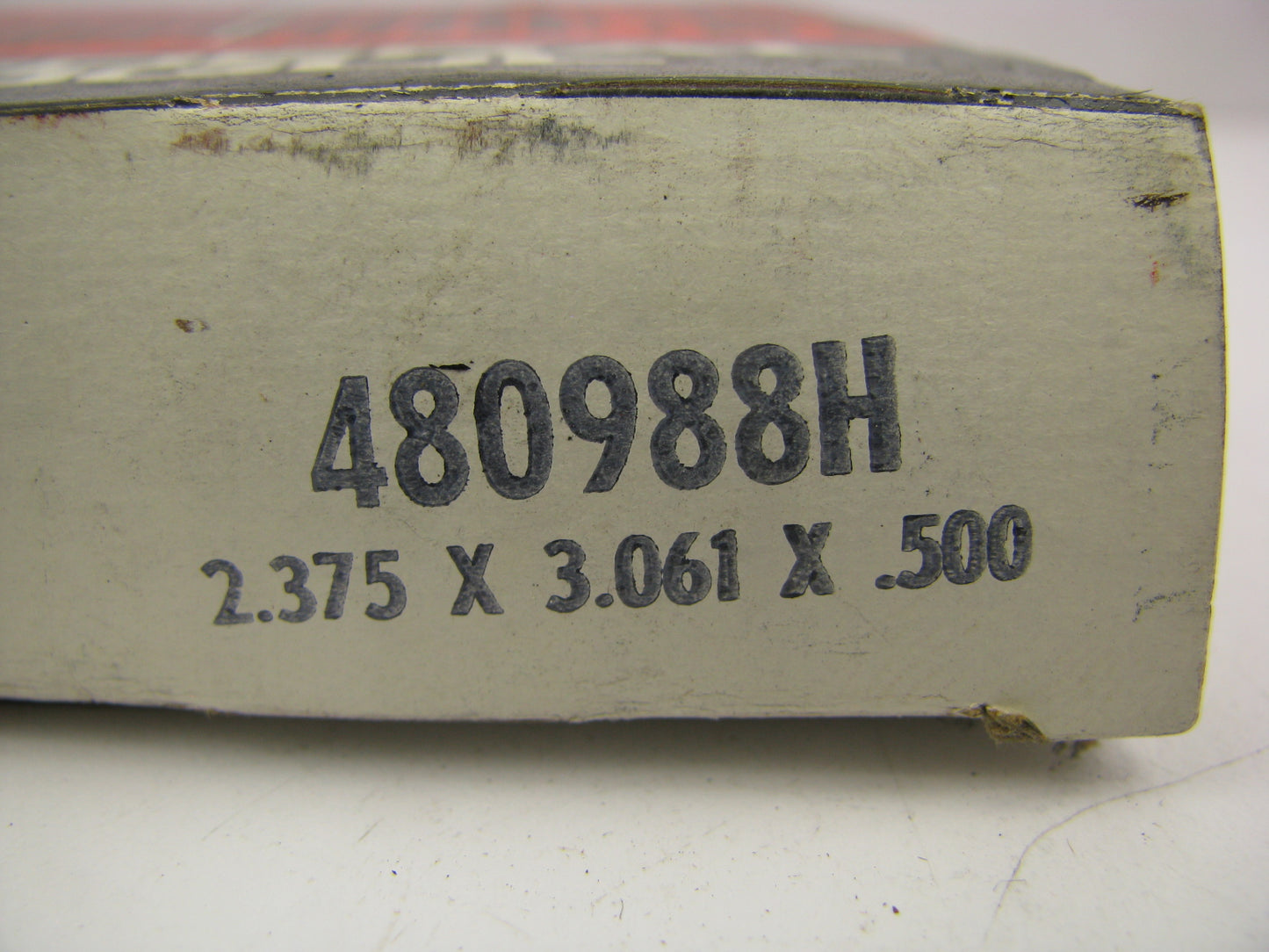 National 480988H Silicone Oil Seal - 3.0660'' OD X 2.3750'' ID X 0.500'' Wide
