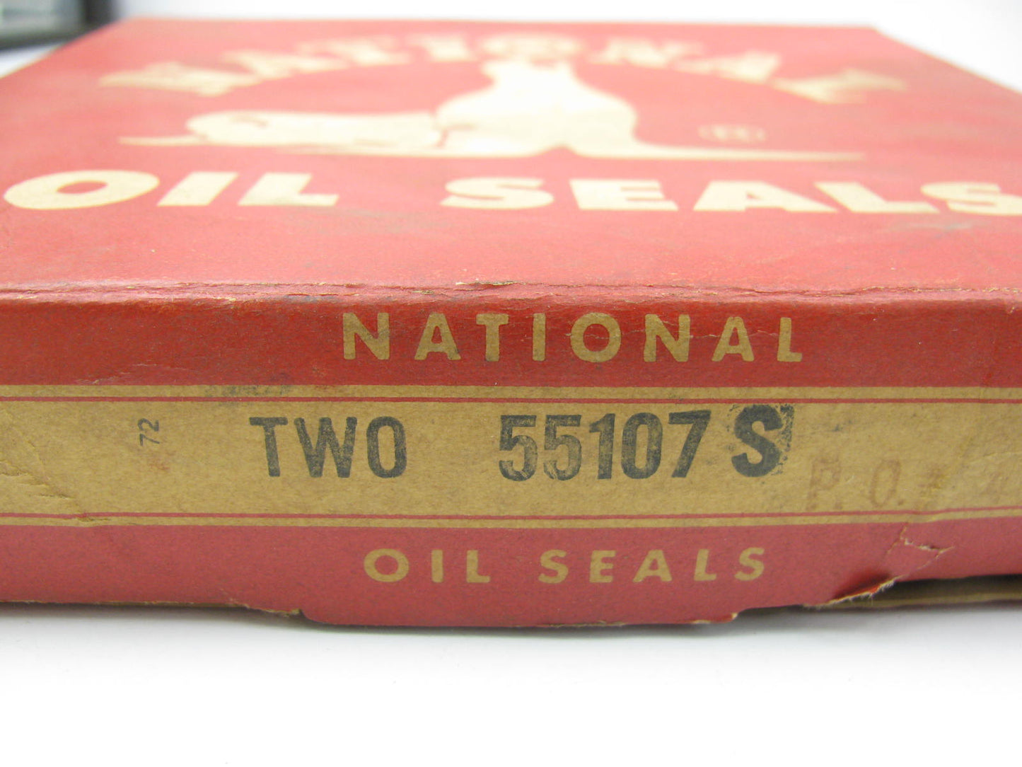 National 55107S Oil Seal - 7.008'' OD X 5.750'' ID X 0.562'' Wide - 2/Pack