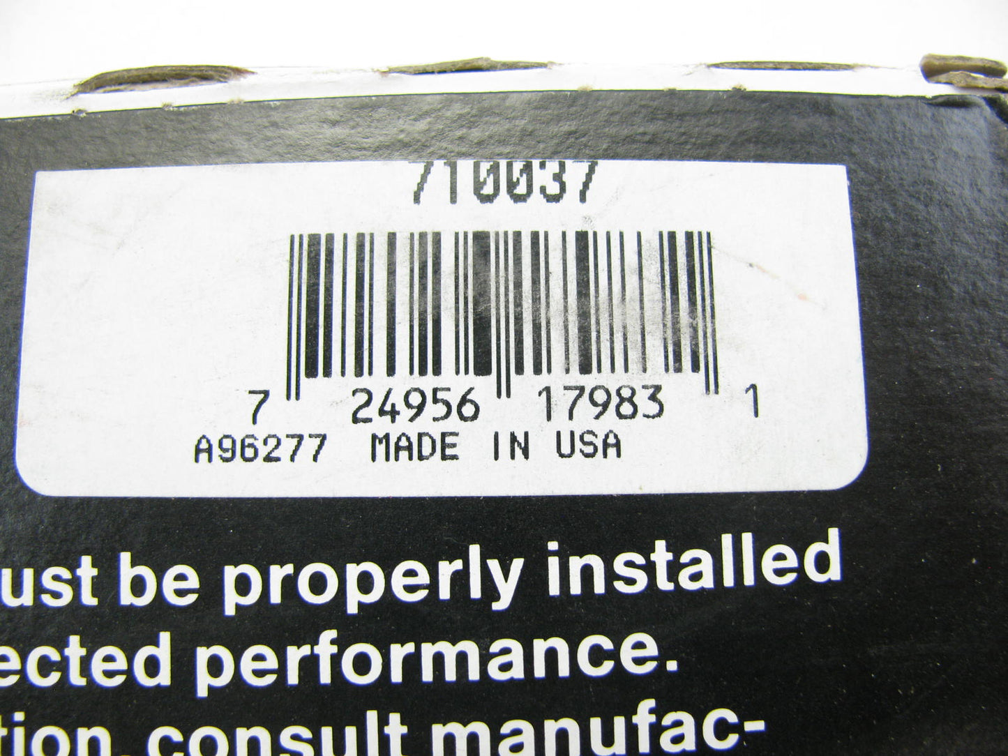 National 710037 Wheel Seal - 5.381'' OD X 4.750'' ID X 0.313'' Wide