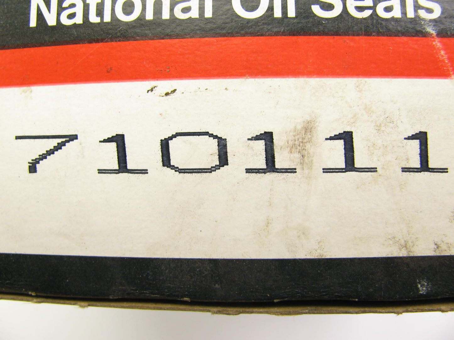 National 710111 Oil Seal - 1.980'' OD X 1.378'' ID X .453'' Wide