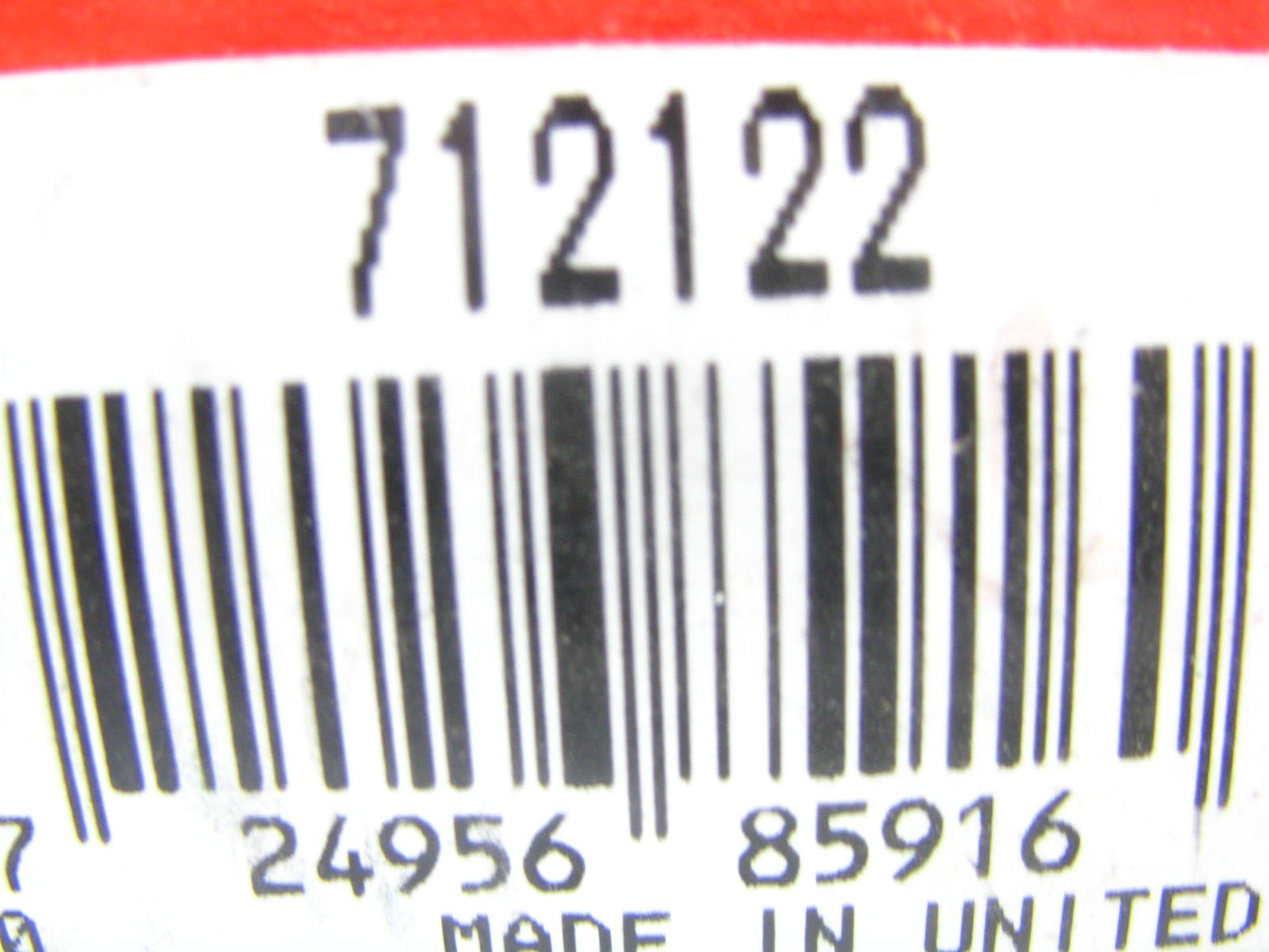 National 712122 Industrial Oil Seal - 7.102'' OD X 6.142'' ID X 0.591'' Wide
