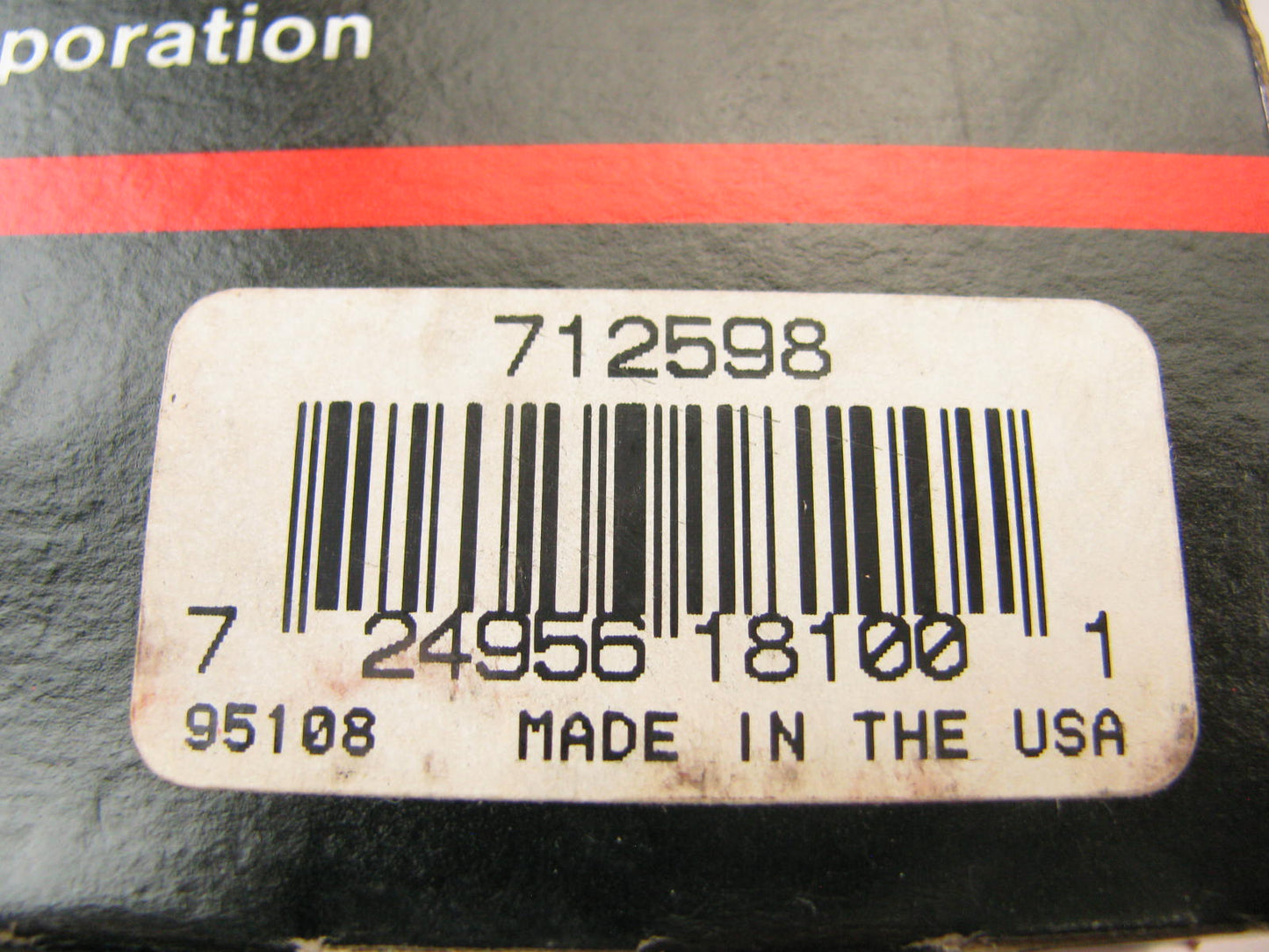 National 712598 Differential Pinion Seal - 4.004'' OD X 2.598'' ID X 0.787'' W