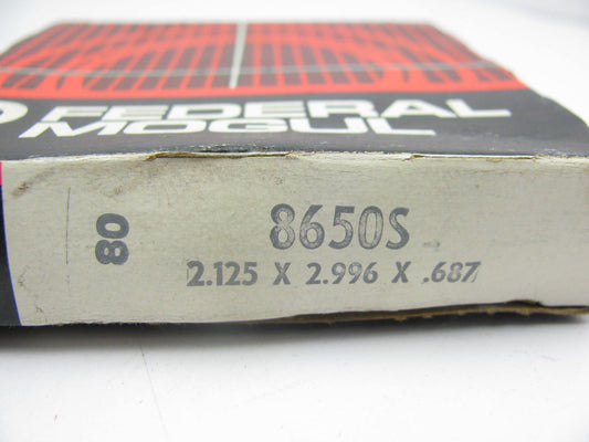 National 8650S Oil Seal - 3.0010'' OD X 2.1250'' ID X 0.6875'' Wide