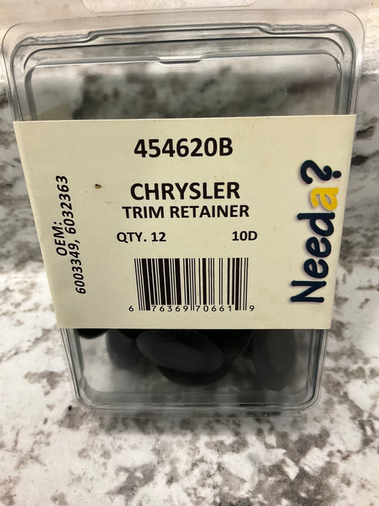 (12) Needa 454620B Door Interior Trim Panel Retainer Clips For Chrysler 6003349