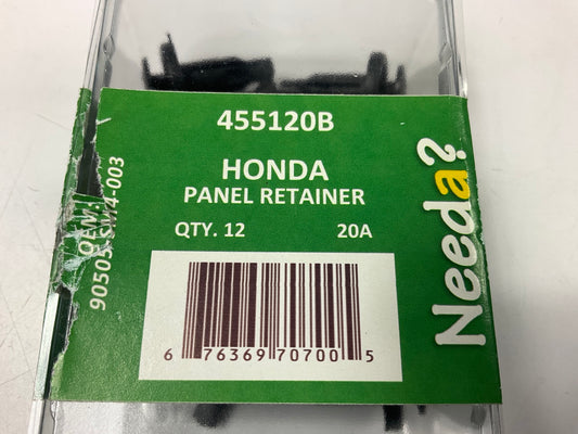 (11) Needa 455120B Rocker Molding Retainer Clips