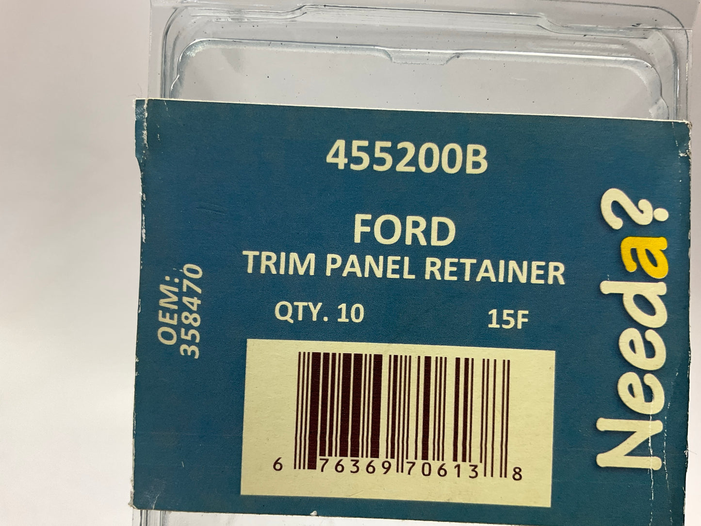 20 Clips - Needa 455200B Door Panel Trim Retainer Clips Replaces # Ford 358470