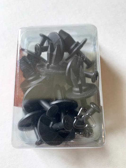 Needa 458130B Trim Panel Fastener Retainer Clips, OEM # 5973400 - 16 Pack