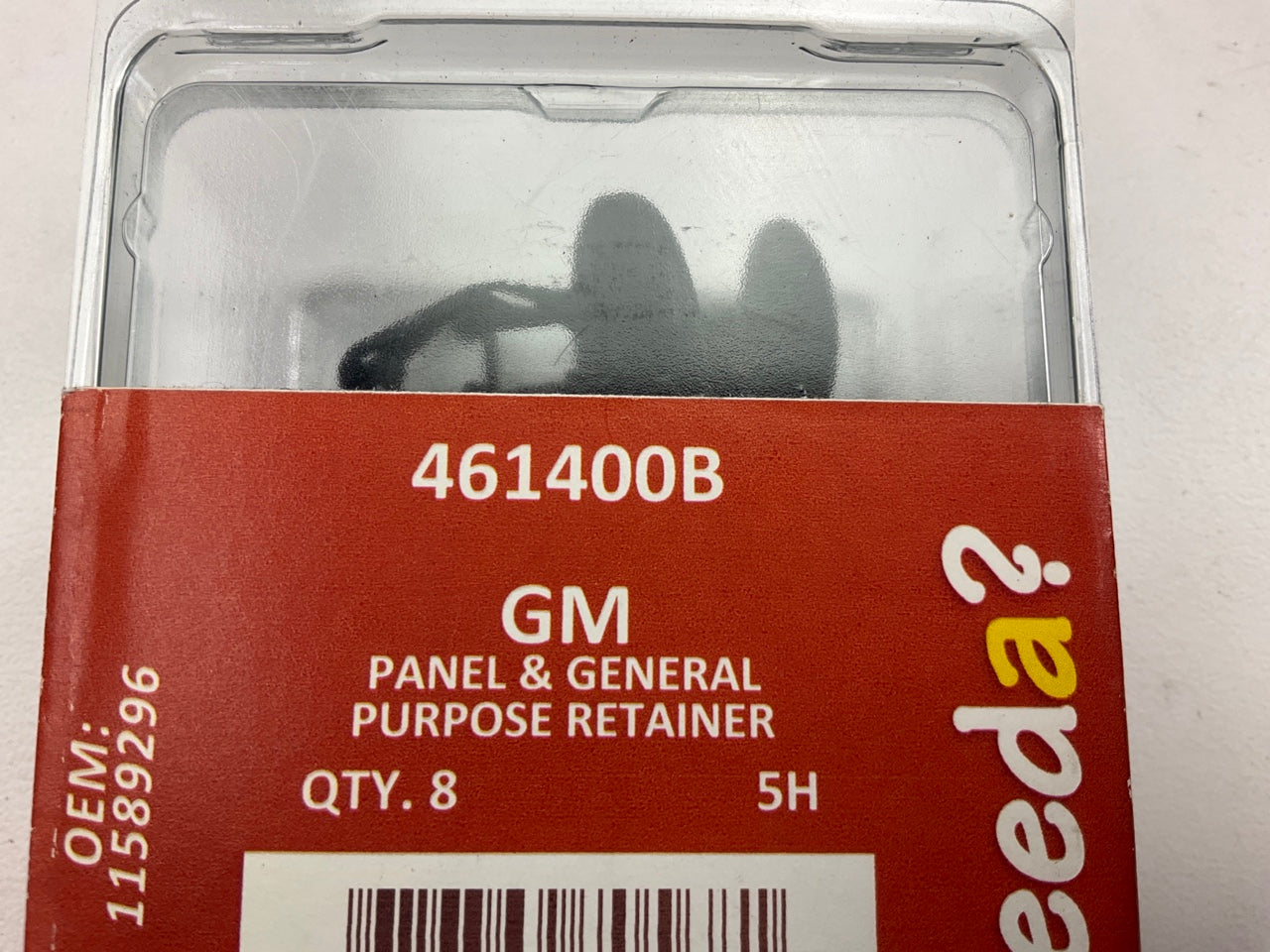 Needa 461400B Fender Liner Retainer Clips, Replaces GM 11589296 - 8 PACK