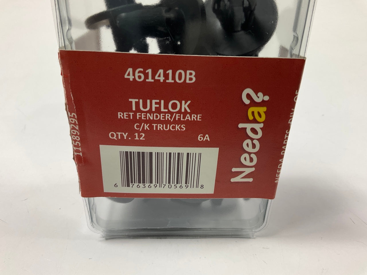 Needa 461410B Exterior Trim Retainer Clips Replaces GM 11589295 - 12 PACK