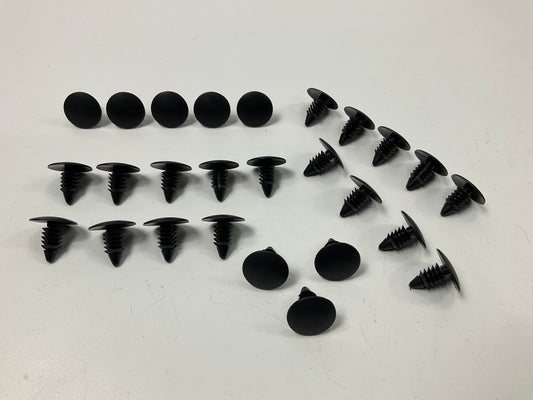 Needa 464080B Door Panel Trim Retainer Clips, Replaces 14093311 - 25 PACK