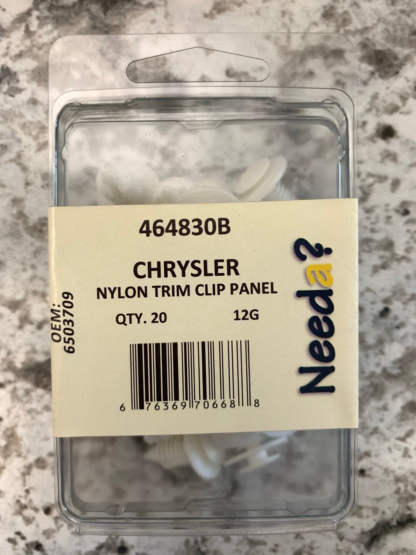 20 Pcs - Needa 464830B Door Interior Trim Panel Retainer Clips 6503709