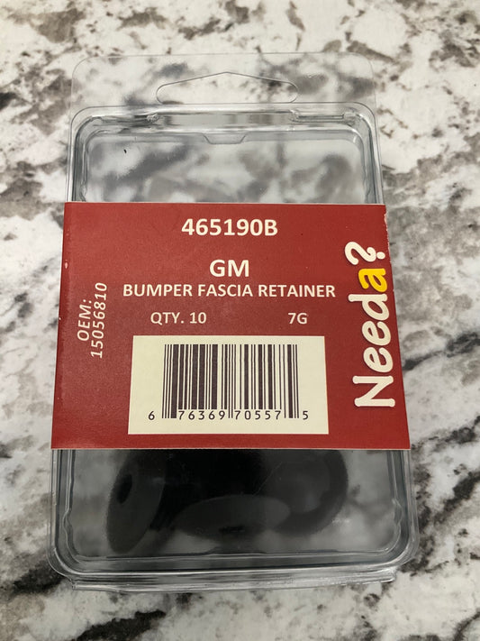 10 Pcs Needa 465190B Bumper Cover Trim Panel Retainer Clips Replaces GM 15056810