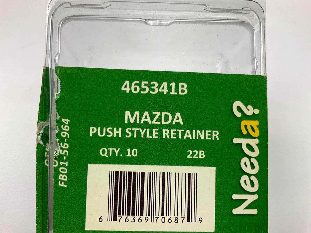 (10) Needa 465341B Splash Shield Retainer Clips, Replaces Mazda FB01-56-964