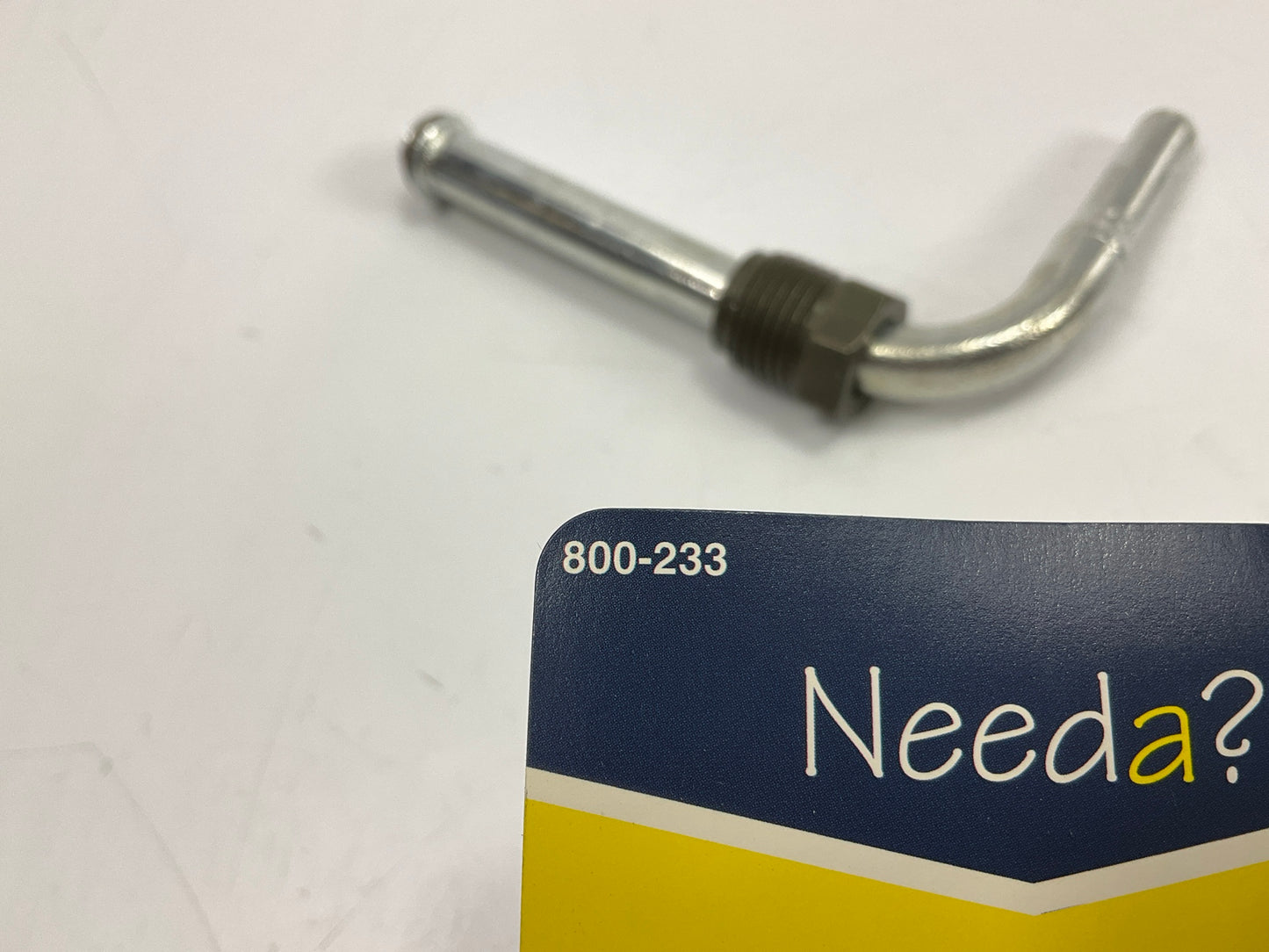 Needa 800-233 Fuel Sending Unit Repair Line, 3/8'' X 4-3/4'' Elbow W/ 16mm Fitting