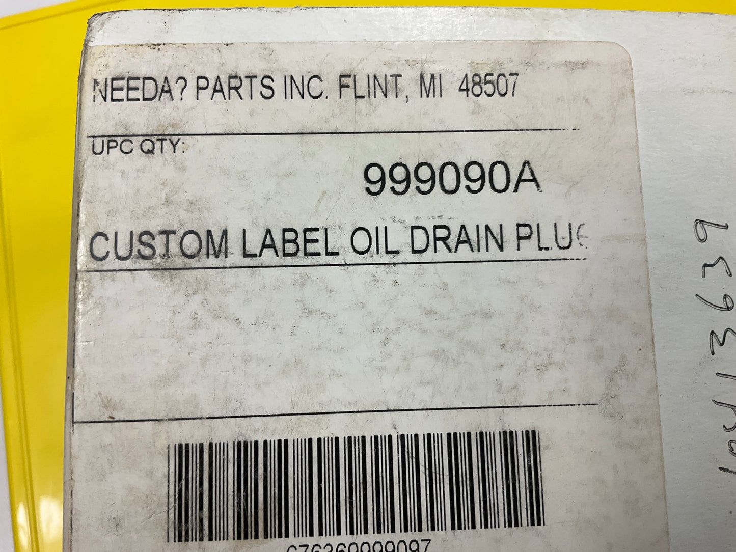 INCOMPLETE - AS IS - Needa 999090A Engine Oil Drain Plug Assortment Kit