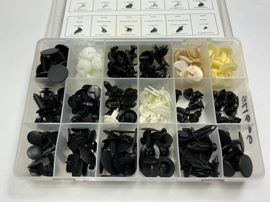 Needa 999175 Retainer Clips 180 Piece GM Fastener Retainer Clip Assortment Kit