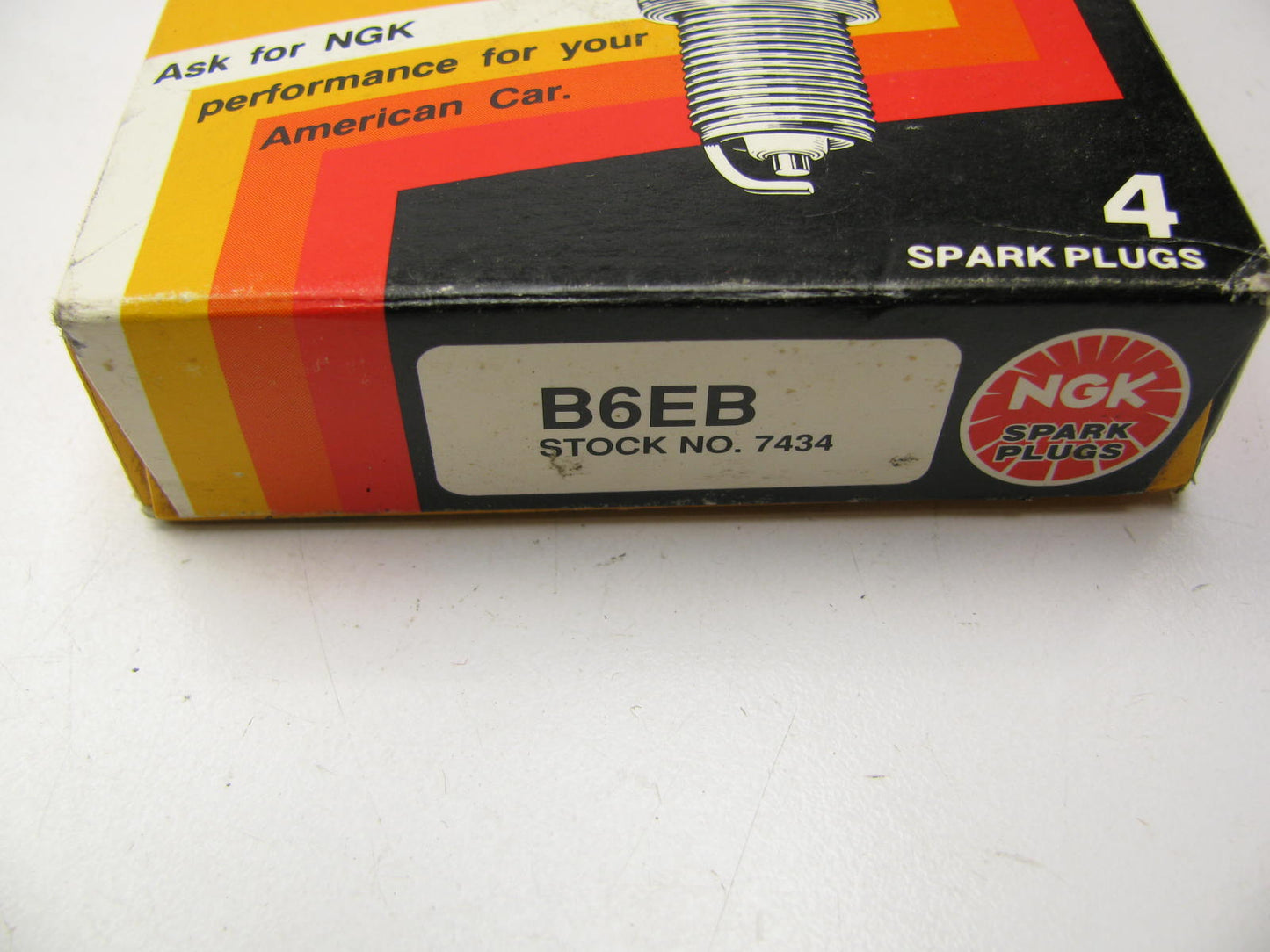 (4) NGK B6EB Spark Plugs - 1980-1982 Honda Prelude, 1980-1983 Accord