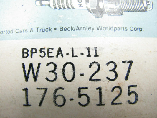 (x4) Geniune NGK BP5EAL11 Spark Plugs