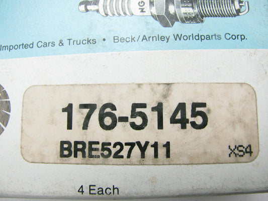 (x4) NGK BRE527Y11 Spark Plugs For 1983-1984 Toyota Starlet