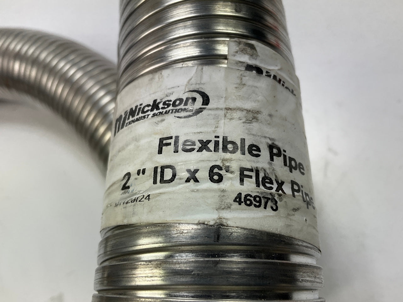 Nickson 17012 Flexible Exhaust Pipe 2'' ID X 6' Flex Pipe, Universal