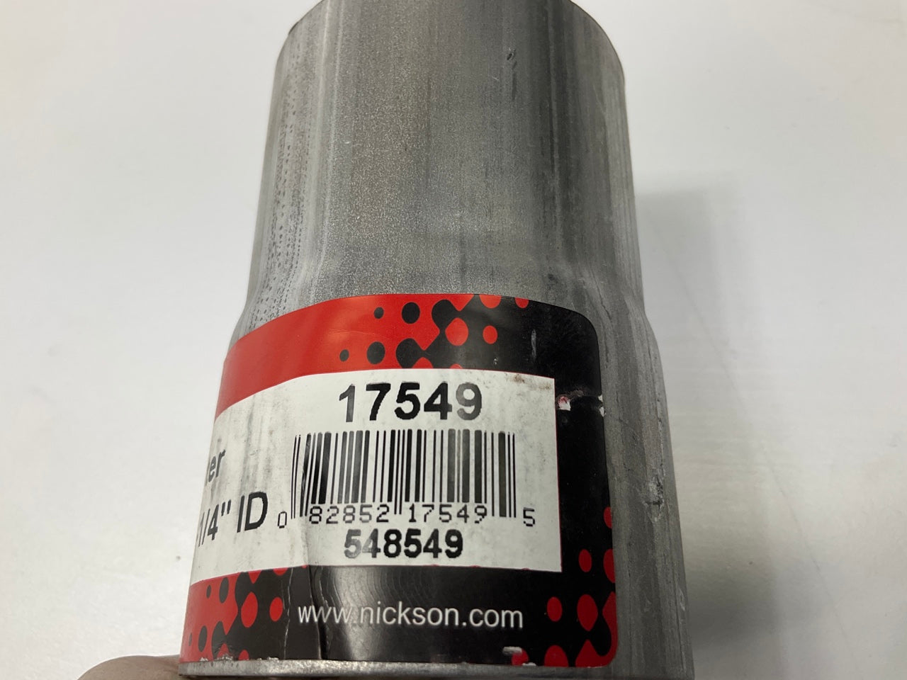 (10) Nickson 17549 Exhaust Pipe Adapters 2-3/8'' ID X 2-1/4'' ID, 4'' Long