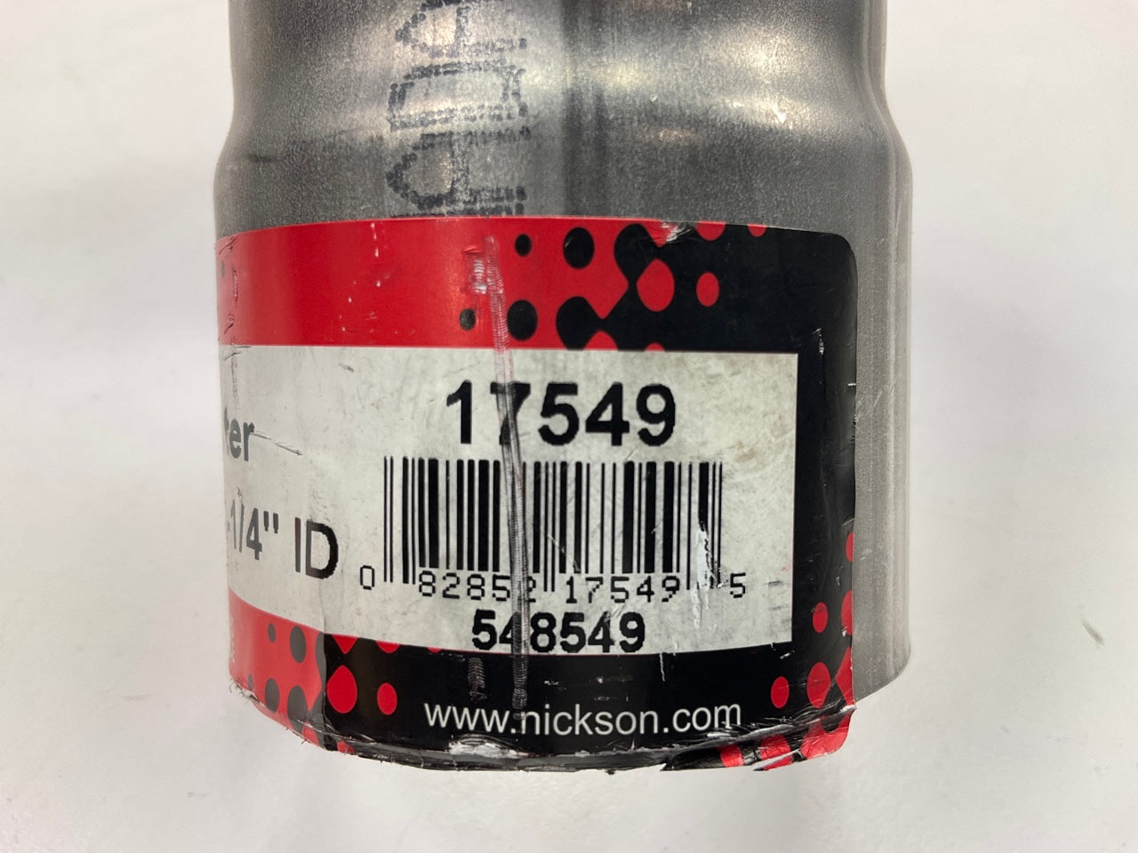 Nickson 17549 Exhaust Pipe Adapter - 2-3/8'' ID X 2-1/4'' ID, 4'' Long