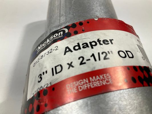 Nickson 17571 Exhaust Pipe Adapter - 3'' ID X 2-1/2'' OD