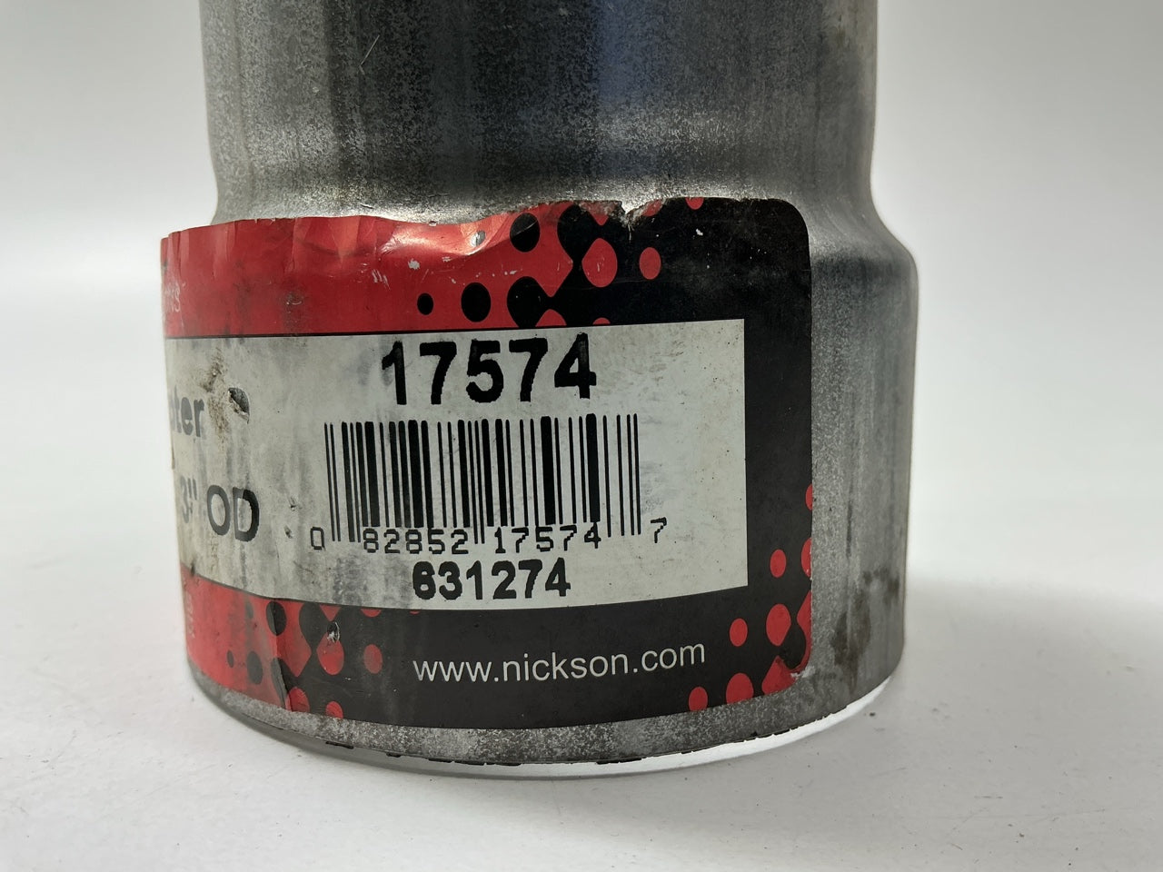 Nickson 17574 Exhaust Pipe Adapter - 2-1/2'' ID X 3'' OD