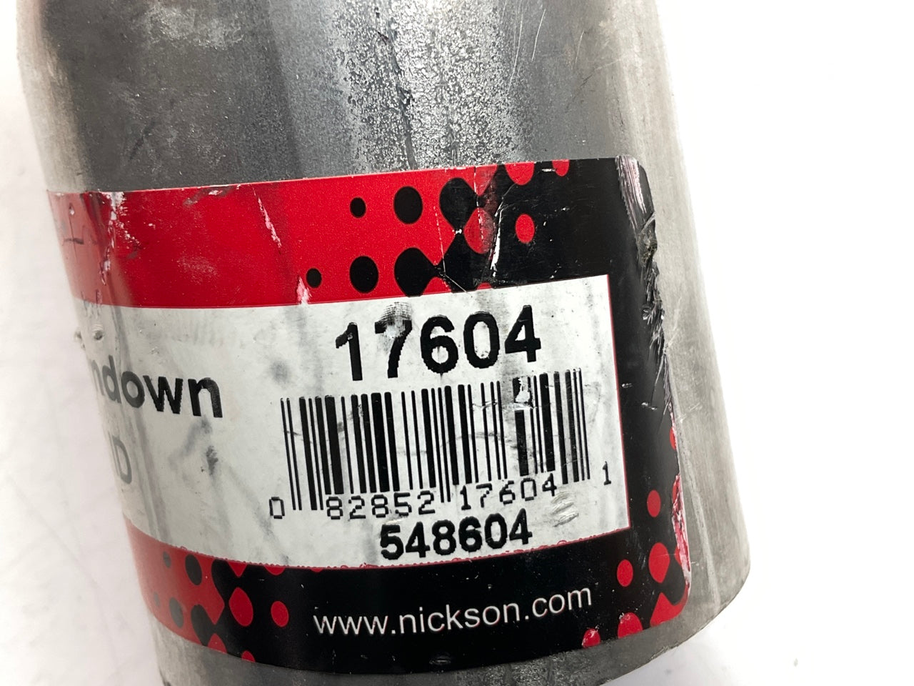 Nickson 17604 Exhaust Turndown Spout - 2-1/4'' ID X 12'' Long