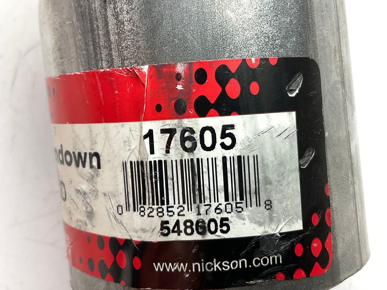 Nickson 17605 Exhaust Pipe Spout - 2-1/2'' ID X 12'' Long