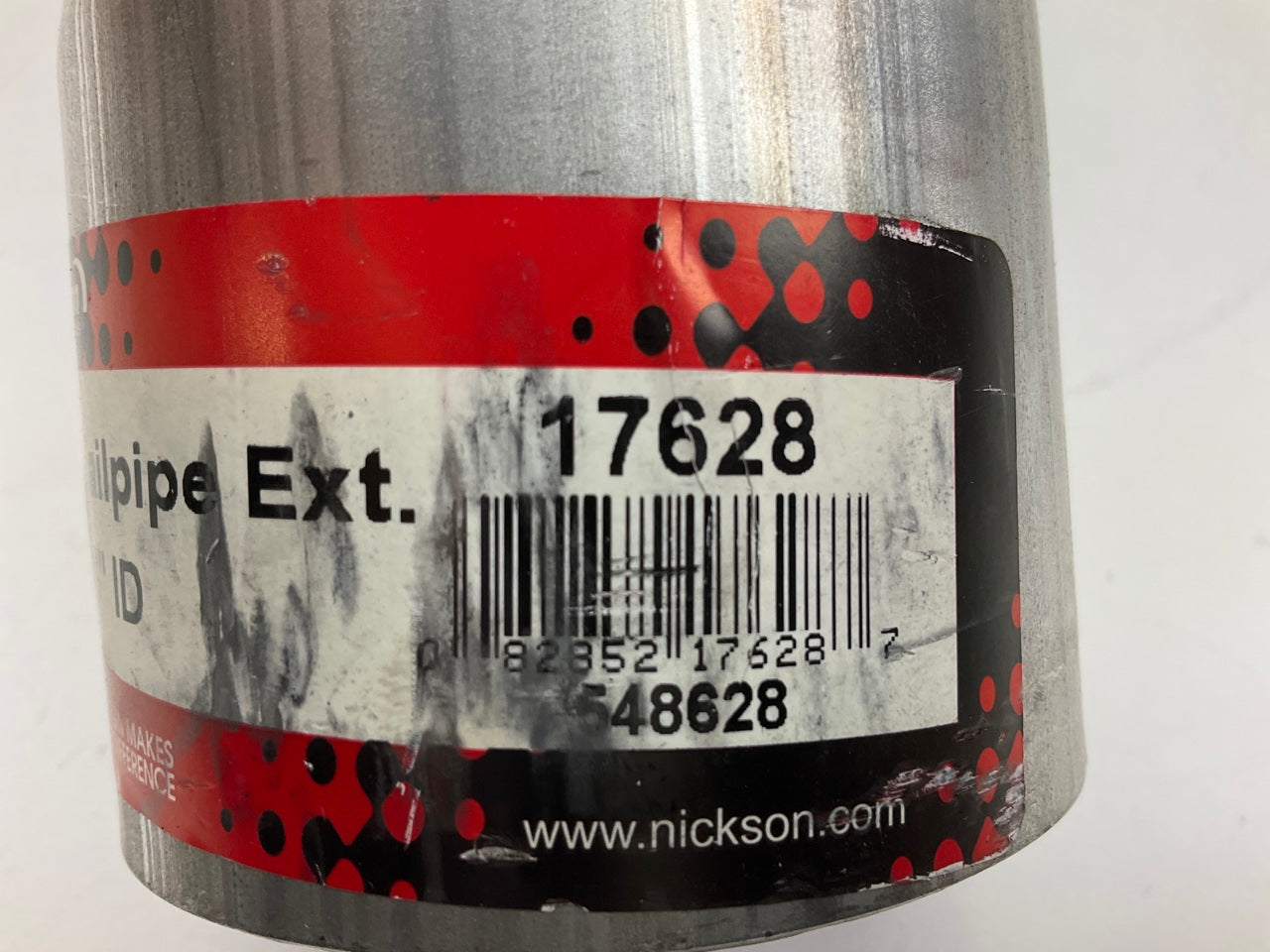 Nickson 17628 Exhaust Pipe - 3'' ID, 18'' Tailpipe Extension