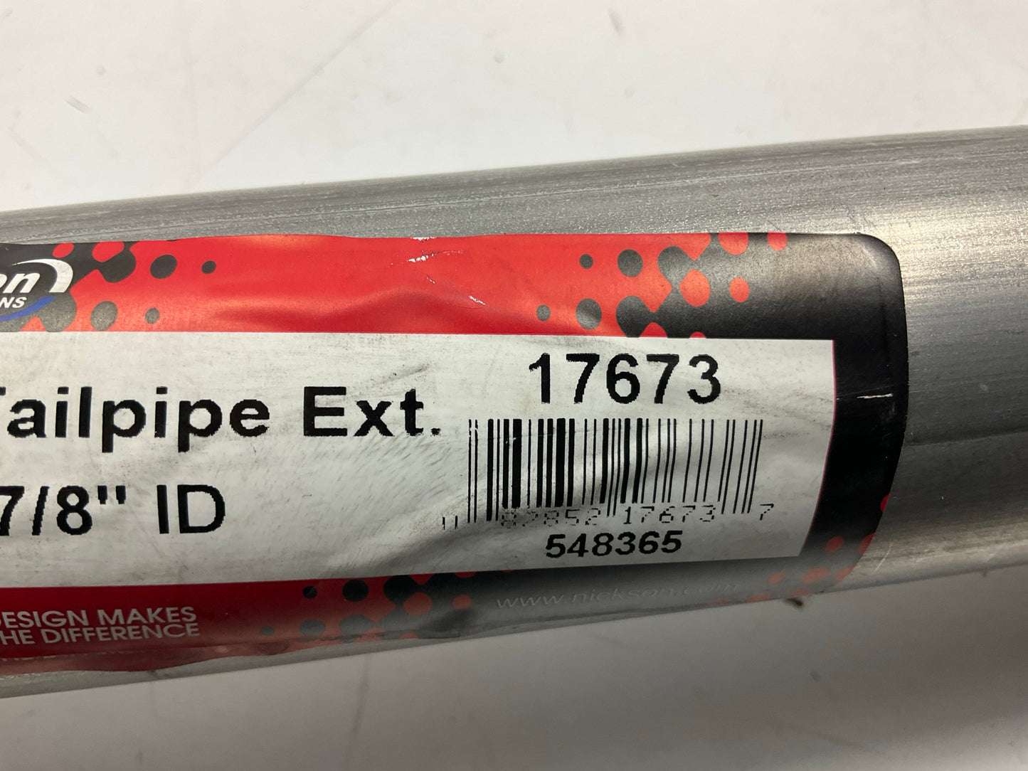 DENTED # 5 Nickson 17673 Steel Exhaust Tail Pipe Extension 1-7/8'', 36'' Long
