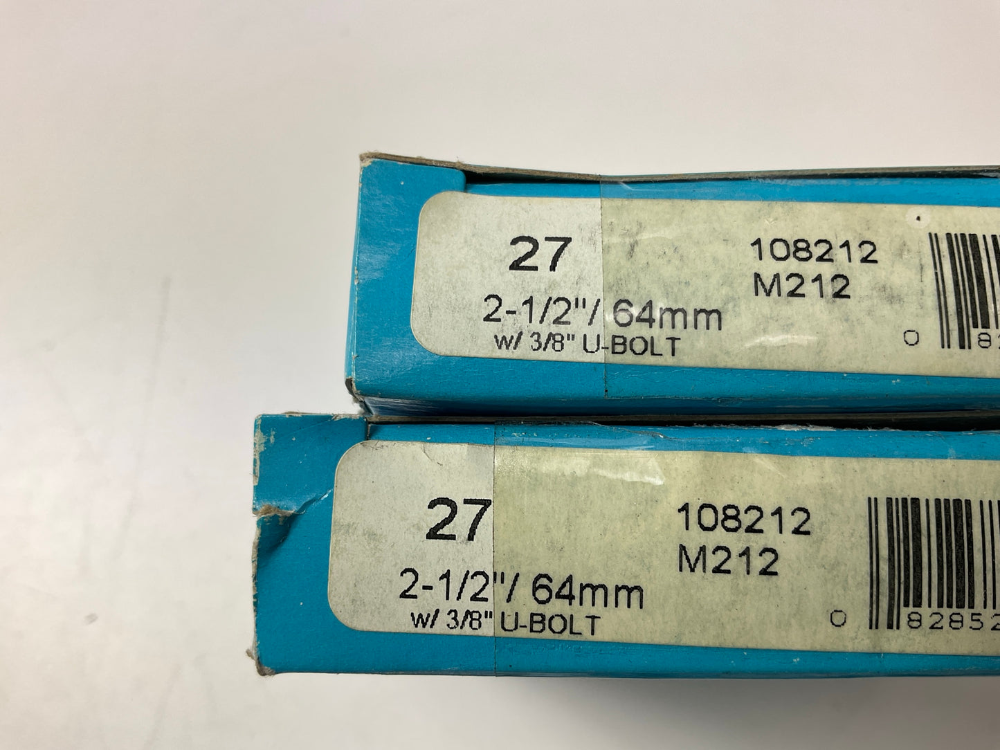 (2) Nickson 27 Exhaust Clamps - 2-1/2'' (2.5'')