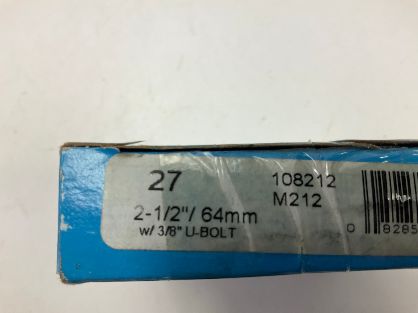 Nickson #27 2-1/2'' U-Bolt Exhaust Clamp 2.5''