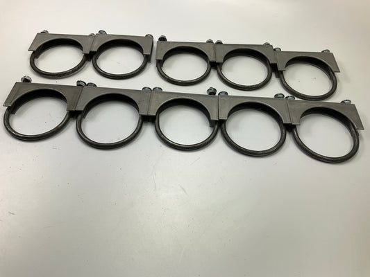 (10) Nickson 63 Heavy Duty Exhaust Clamps - 3-1/2'' (3.5'')