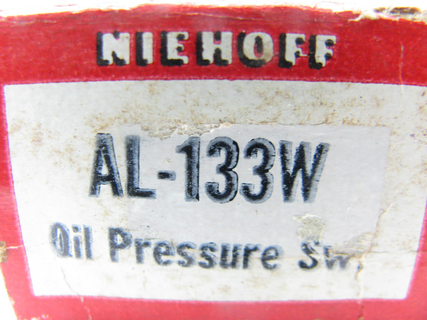 Niehoff AL-133W Engine Oil Pressure Sender Switch For Light