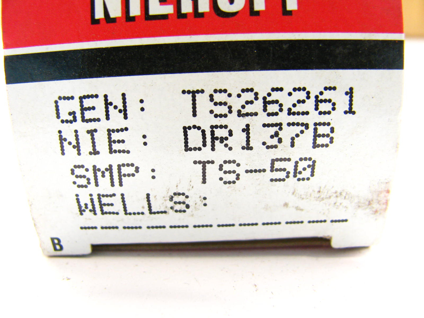 Niehoff DR137B Engine Coolant Temperature Sender Switch Sensor