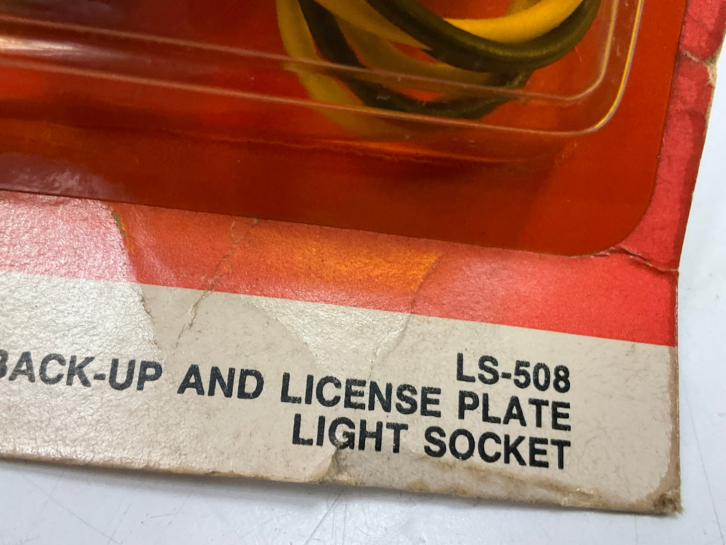 Niehoff LS-508 License Plate Light Bulb Socket Wire Pigtail - 1975-1976 Ford