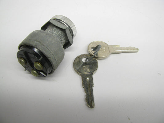 Niehoff UN-144 Universal 3-Terminal Ignition Starter Switch W/ Keys Tractor Farm
