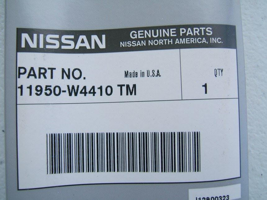 NEW - OEM 11950-W4410 Accessory Drive Belt For Nissan