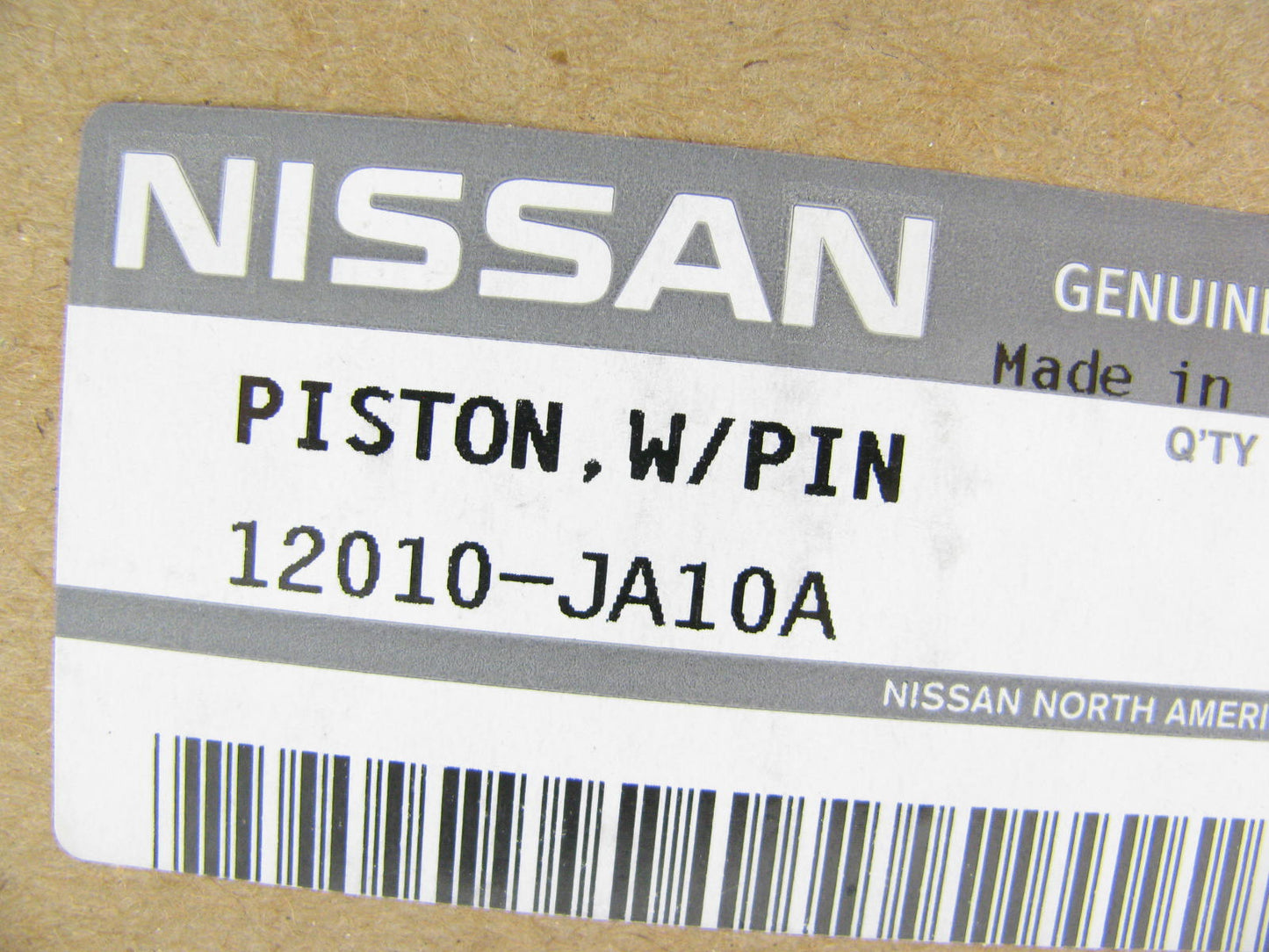 (x6) Genuine Engine Piston Set OEM For 2007-2009 Nissan Altima 3.5L V6 VQ35DE