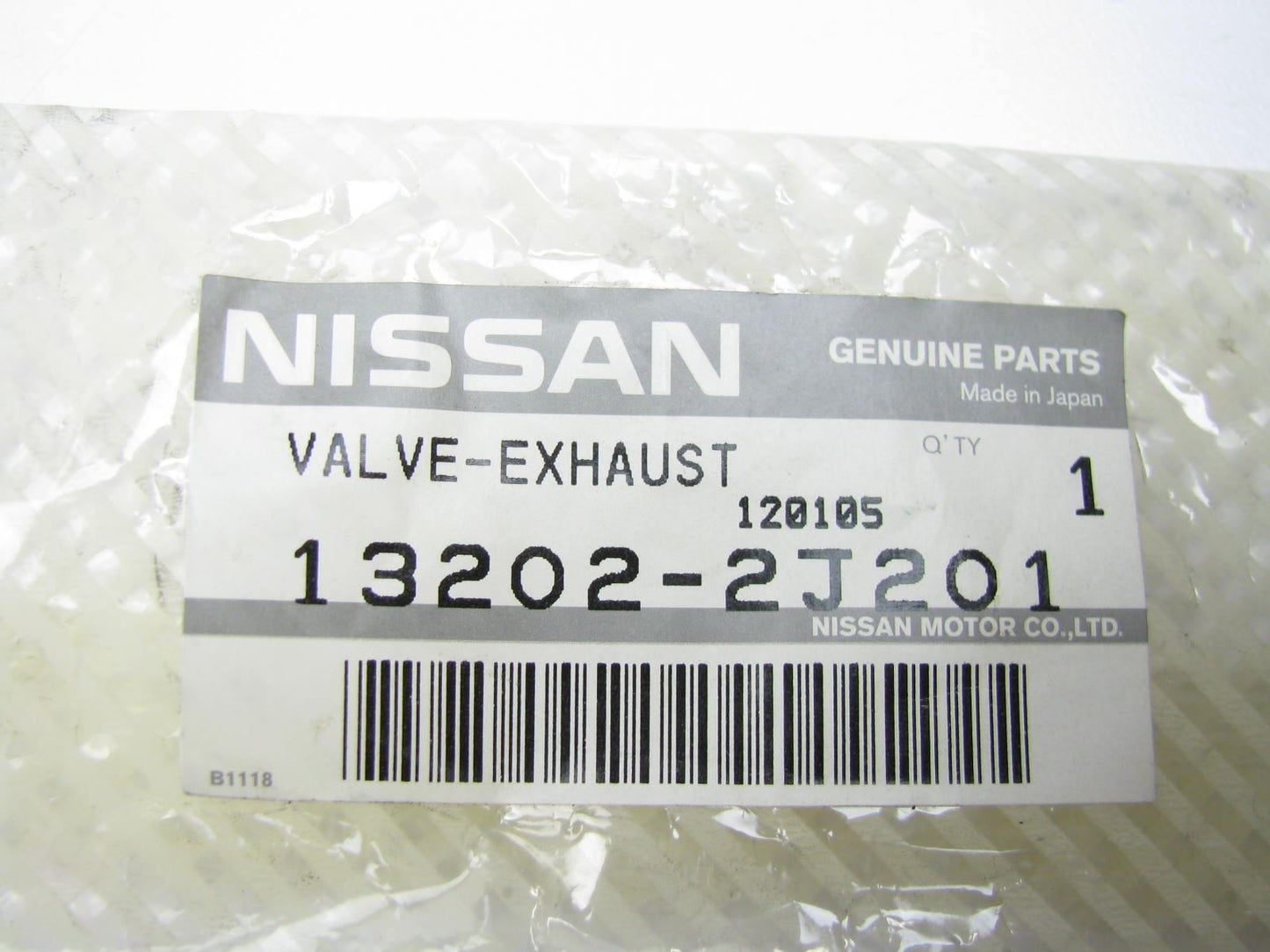 New Genuine Engine Exhaust Valve OEM For 2000-2002 G20 Sentra 2.0L SR20DE