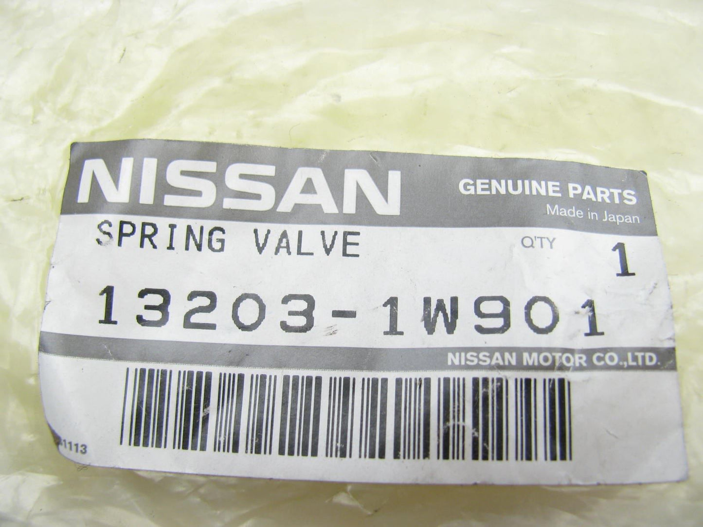 (1) NEW GENUINE Engine Valve Spring OEM For 2000 Nissan 3.3L V6 132031W901